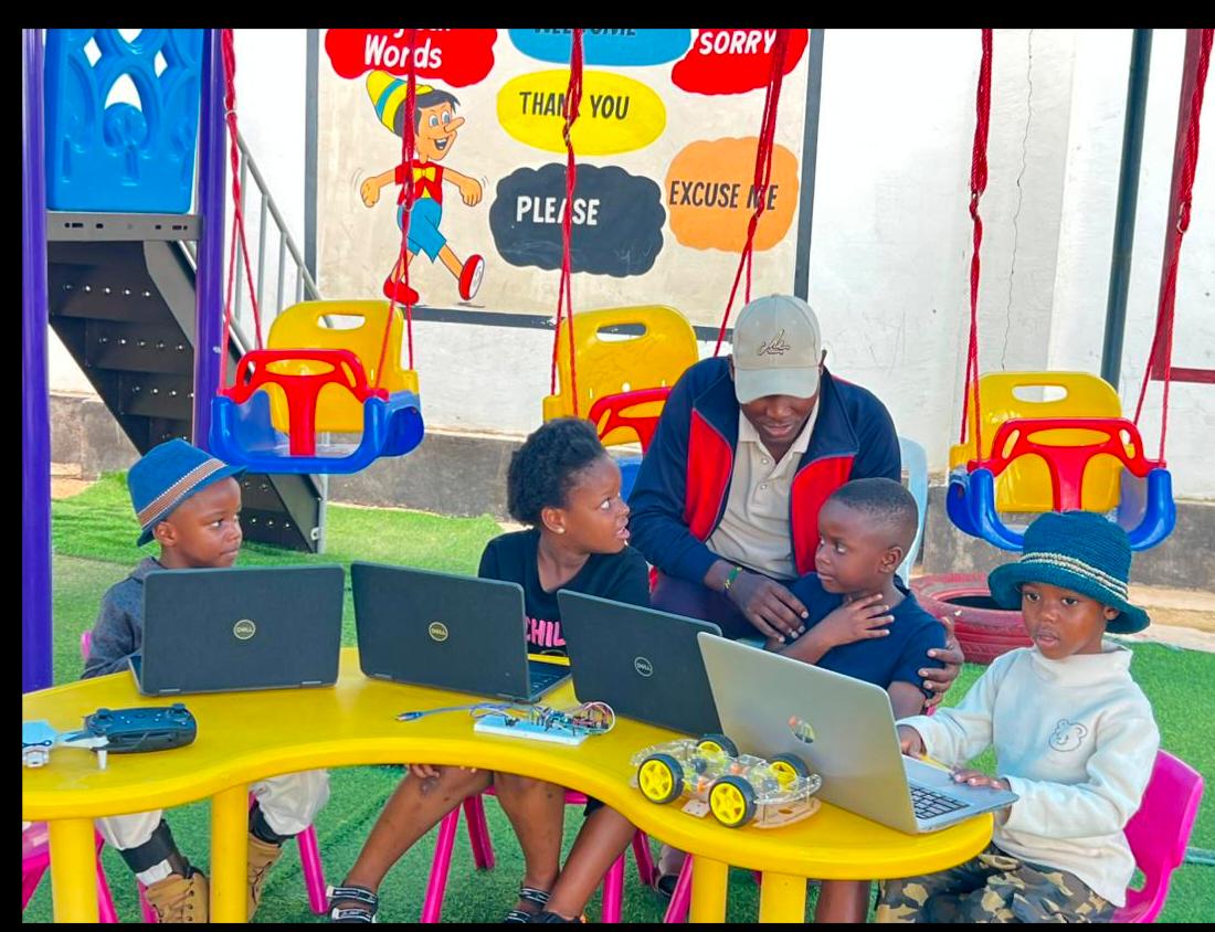 Instructing Kids at Nursery School