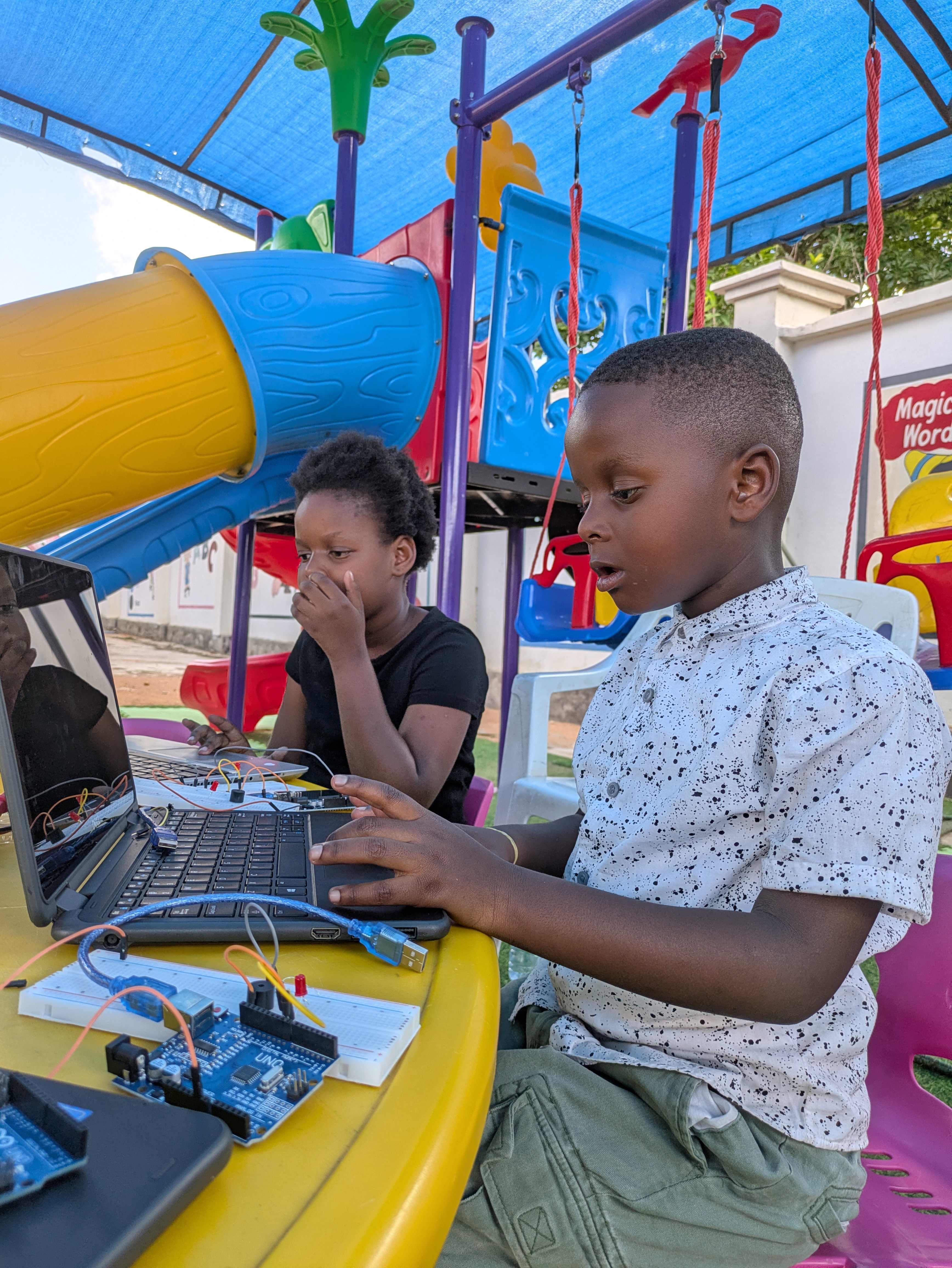 Kids Learning Embedded Systems